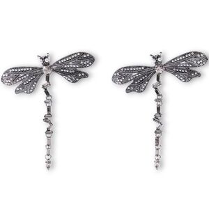 NWT - New In Box Zara Dragonfly Earrings - Brand New in Box - Silver